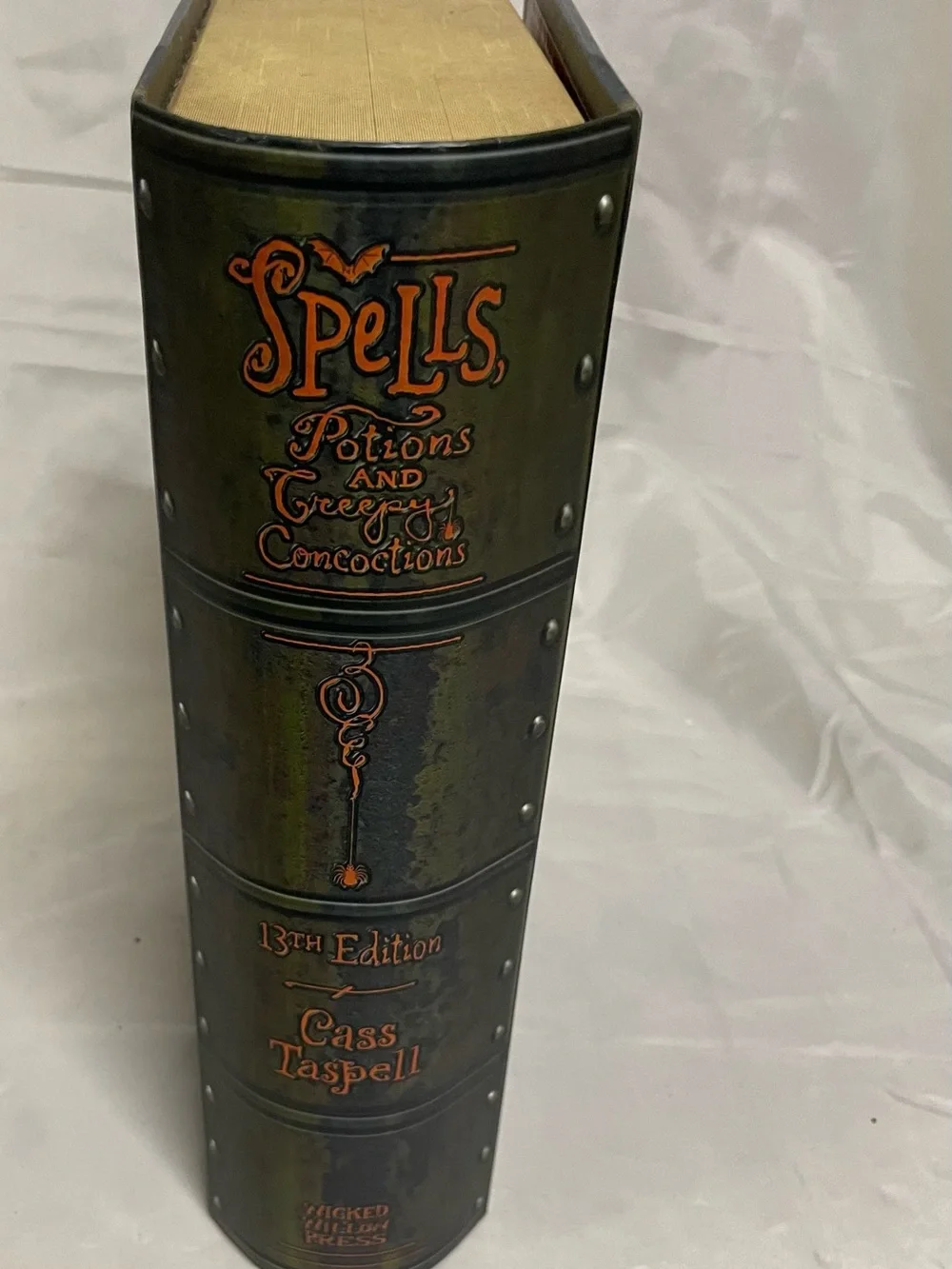 Spells, Potions and Creepy Concoctions Hardcover Book its Empty Inside & Talks